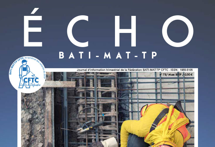 Magazine ECHO 72 - BATI-MAT-TP CFTC