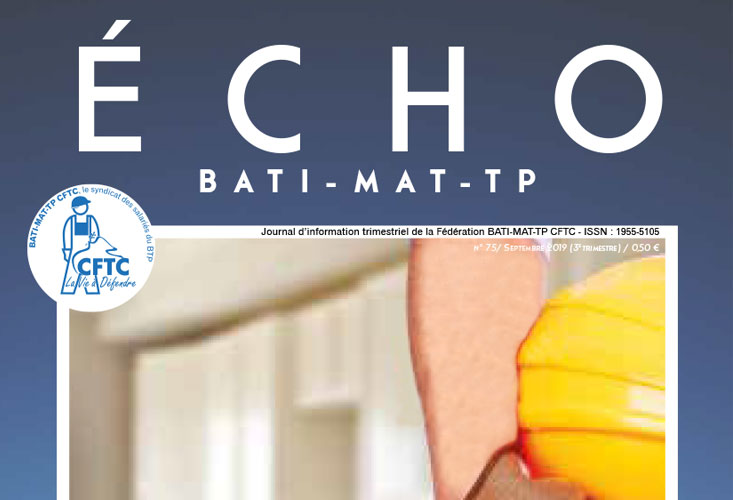 Magazine ECHO 75 - BATI-MAT-TP CFTC
