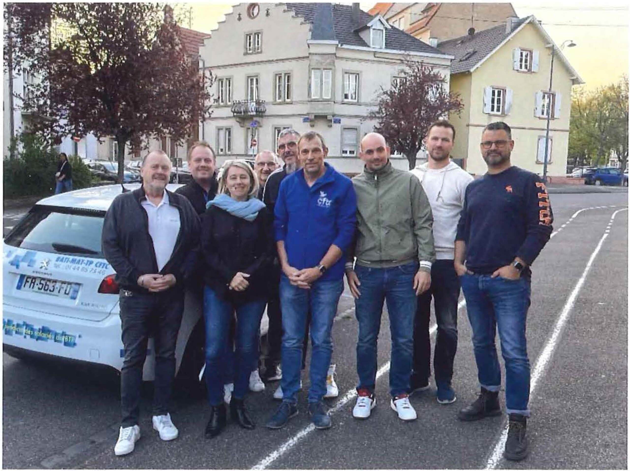 Nouveau Bureau de la CFTC Batimat TP Alsace