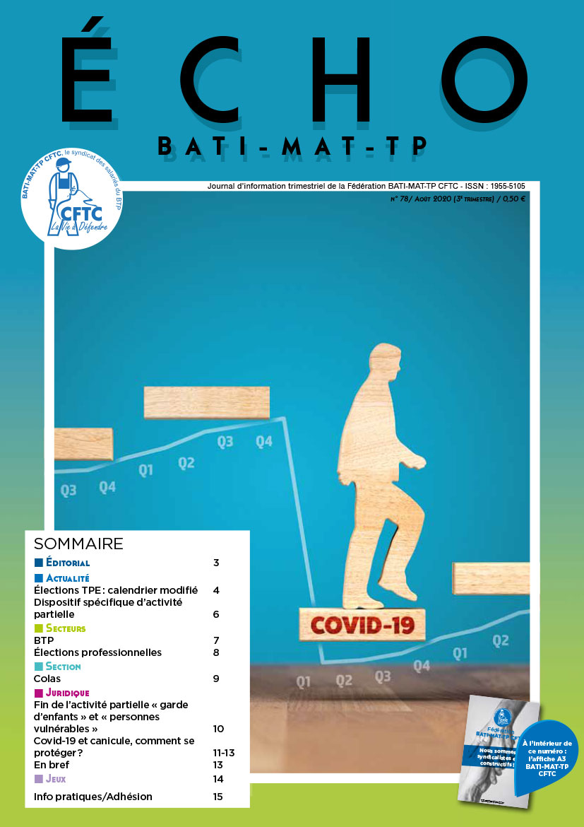 Magazine ECHO 78 - BATI-MAT-TP CFTC