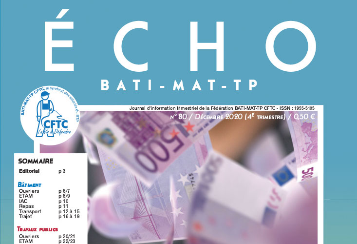 Magazine ECHO 80 - BATI-MAT-TP CFTC