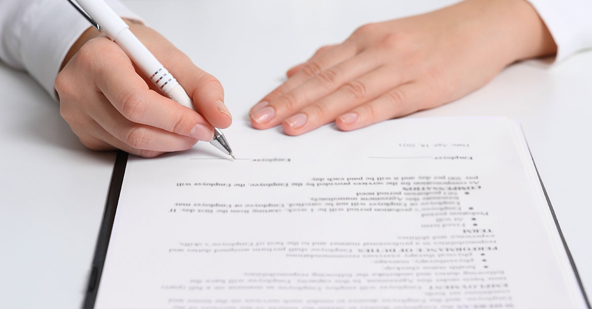 Signature accord intersyndical