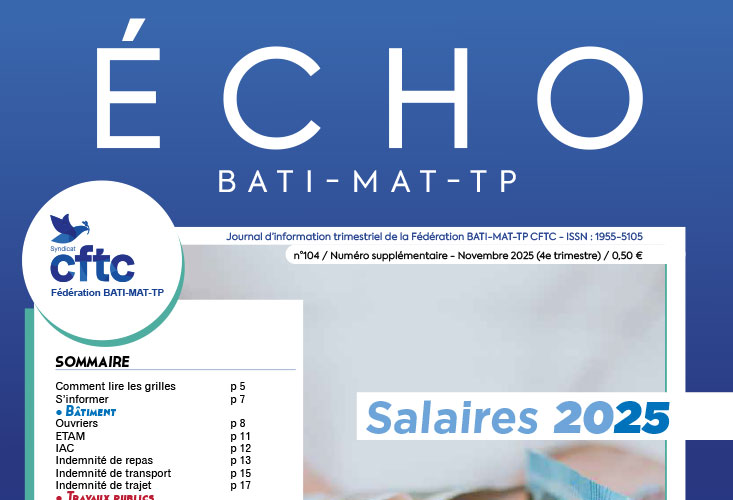 Magazine ECHO 104 - BATI-MAT-TP CFTC